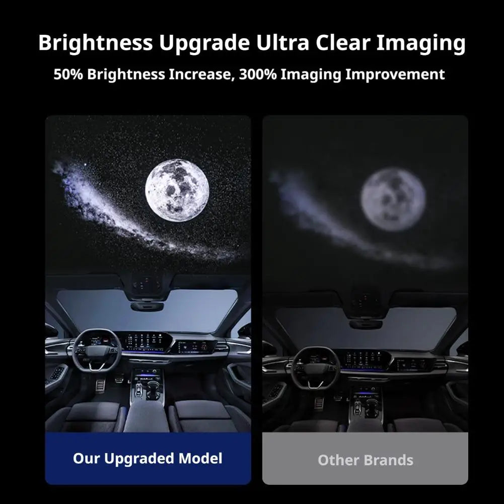 New Starry Sky Projector Night Light Car Star Light Galaxy USB Atmosphere Lamp Romantic For Home Car Bedroom Decor Home Supplies